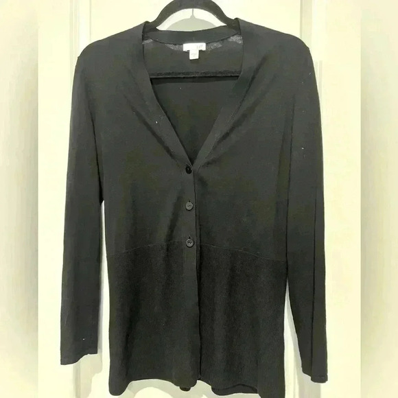 EUC J JILL LINEN CARDIGAN XS - Picture 1 of 5
